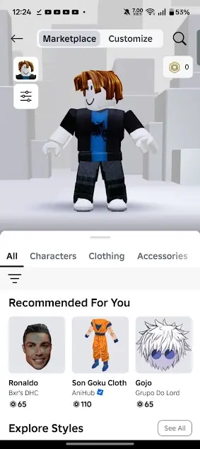 Screenshot of Roblox Download